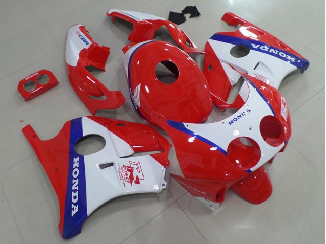 Buy 1991-1998 Blue Red White Honda CBR250RR MC22 Replacement Motorcycle Fairings