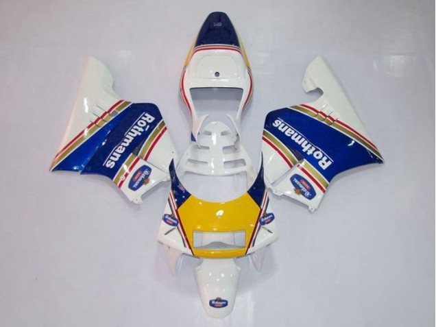 Buy 1994-1996 Yellow White Blue Honda NSR250 MC28 P4 Replacement Motorcycle Fairings