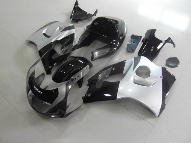 Buy 1996-2000 Silver Grey No Decals Suzuki GSXR 600 Replacement Fairings