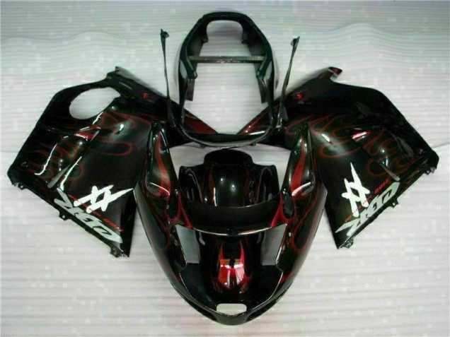 Buy 1996-2007 Red Flame Honda CBR1100XX Motorcycle Bodywork