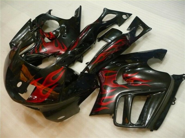 Buy 1995-1998 Black Red Flame Honda CBR600 F3 Motorcycle Fairing