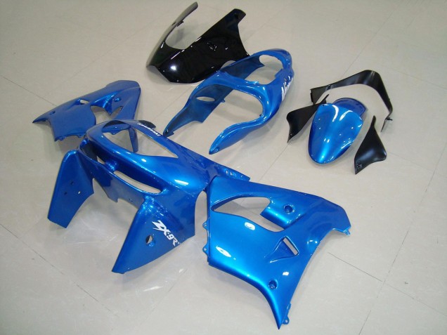 Buy 1998-1999 Blue Black Kawasaki ZX9R Bike Fairings