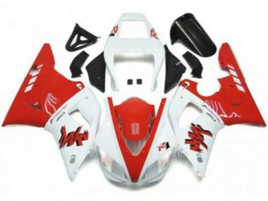 Buy 1998-1999 Red White Yamaha YZF R1 Moto Fairings