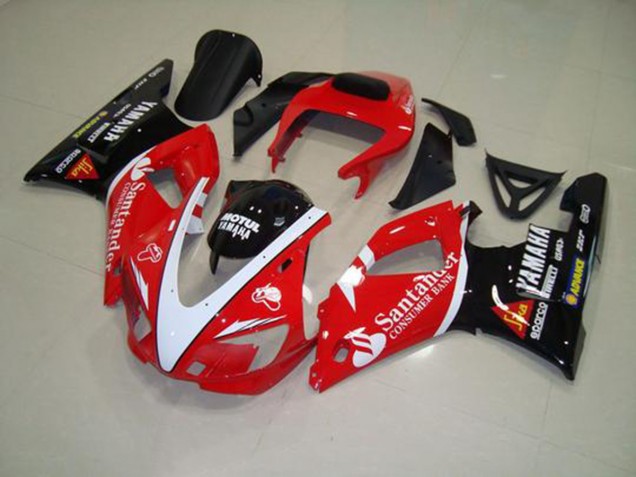 Buy 1998-1999 Red Black White Yamaha YZF R1 Motorbike Fairing