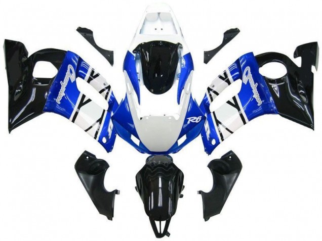 Buy 1998-2002 Blue Black Champions Yamaha YZF R6 Motor Fairings