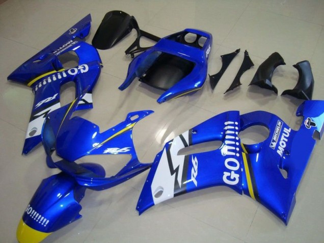 Buy 1998-2002 Blue Go Motul Yamaha YZF R6 Motorbike Fairing Kits