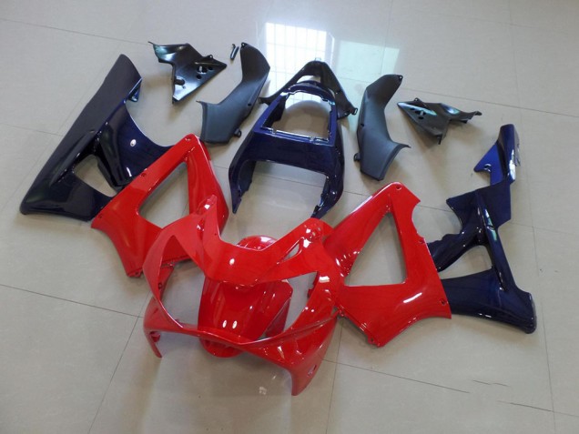 Buy 2000-2001 Red Dark Blue Honda CBR900RR 929 Bike Fairings