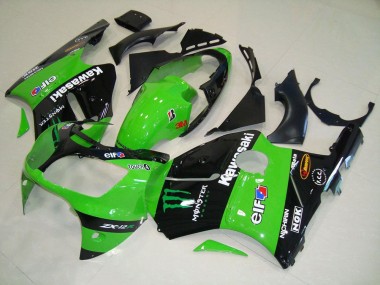 Buy 2000-2001 Green Monster Kawasaki ZX12R Motorcycle Fairing Kit