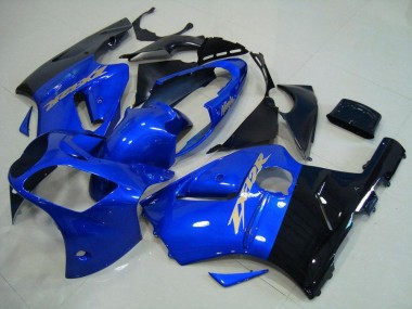 Buy 2000-2001 Blue Black Kawasaki ZX12R Bike Fairing Kit