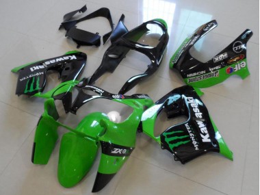 Buy 2000-2001 Green Monster Kawasaki ZX9R Motorcycle Fairings