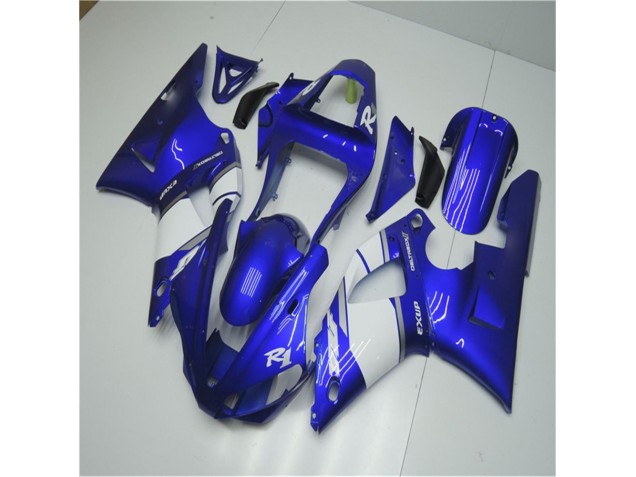 Buy 2000-2001 Blue White Yamaha YZF R1 Motorcycle Fairings