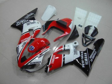 Buy 2000-2001 Red White Yamalube Yamaha YZF R1 Motorcycle Fairing