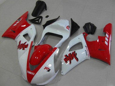 Buy 2000-2001 Red White Race Yamaha YZF R1 Motorbike Fairing