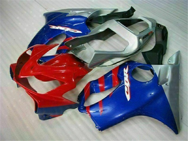 Buy 2001-2003 Blue Red Honda CBR600 F4i Motorbike Fairings