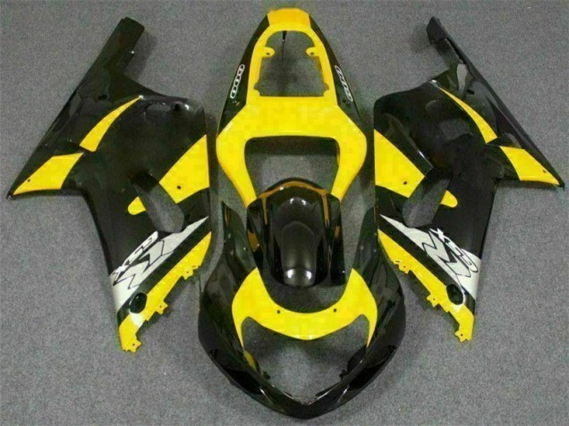 Buy 2001-2003 Yellow Black Suzuki GSXR 600/750 Motorcycle Replacement Fairings