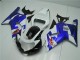 Buy 2001-2003 White Blue Suzuki GSXR 600/750 Motorcycle Fairings Kit