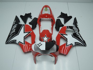 Buy 2002-2003 Black Red Star Honda CBR900RR 954 Motorcycle Fairings Kits