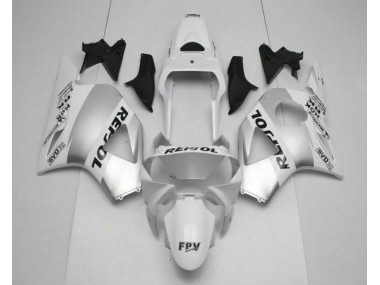 Buy 2002-2003 White Silver Black Repsol Honda CBR900RR 954RR Motorcycle Replacement Fairings