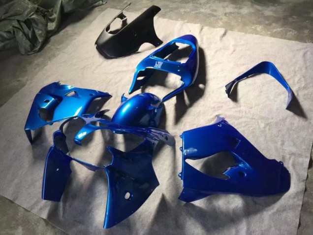 Buy 2002-2003 Blue Matte Black Kawasaki ZX9R Motorbike Fairings