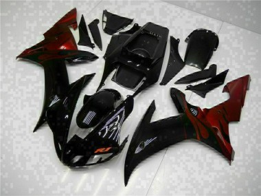 Buy 2002-2003 Black Yamaha YZF R1 Motorcycle Fairings