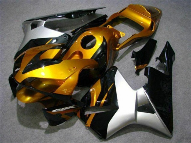 Buy 2003-2004 Gold Silver Black Honda CBR600RR Bike Fairings