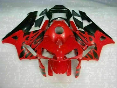 Buy 2003-2004 Red Black Honda CBR600RR Motorbike Fairing Kits & Bodywork