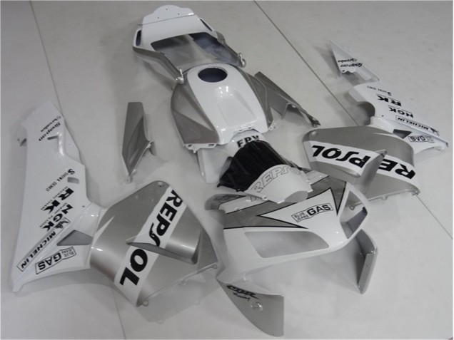 Buy 2003-2004 Silve White Black Repsol Honda CBR600RR Bike Fairings