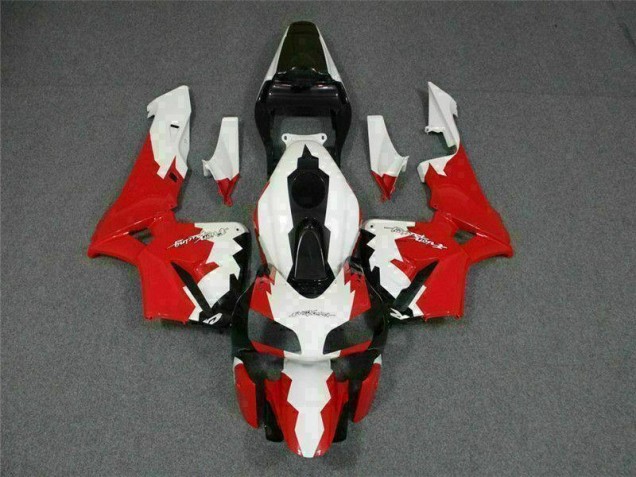 Buy 2003-2004 Red White Honda CBR600RR Replacement Motorcycle Fairings