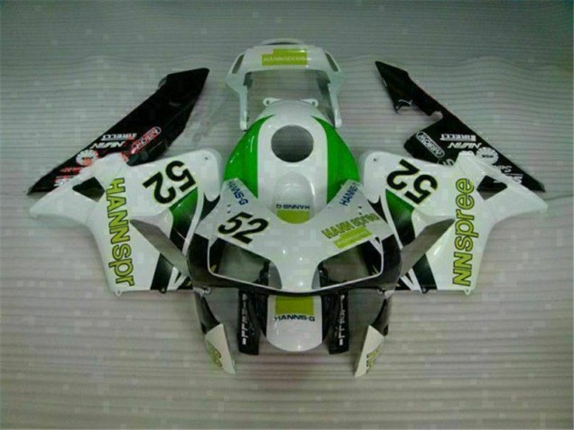 Buy 2003-2004 Green White Black Honda CBR600RR Bike Fairing Kit