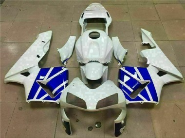 Buy 2003-2004 White Blue Honda CBR600RR Bike Fairings