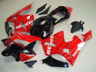 Buy 2003-2004 Black Spider Man Repsol Honda CBR600RR Motorcycle Fairing Kits