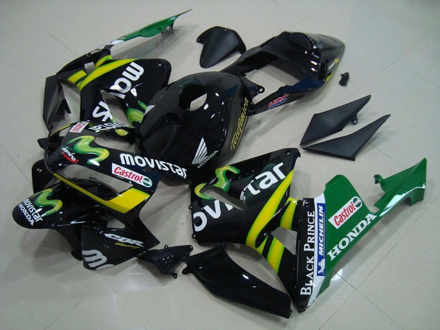 Buy 2003-2004 Black Movistar Honda CBR600RR Bike Fairing