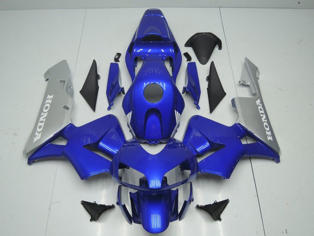 Buy 2003-2004 Blue Silver Honda CBR600RR Motorbike Fairing