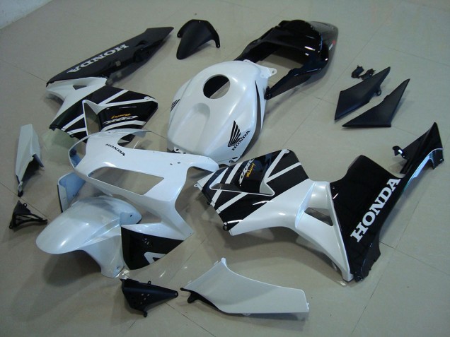 Buy 2003-2004 White Black Honda CBR600RR Motorcylce Fairings