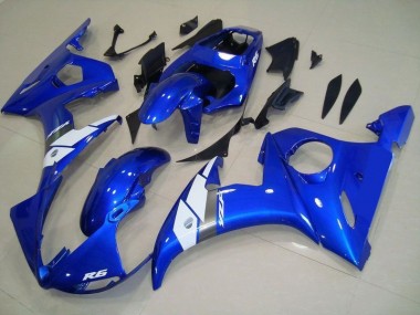 Buy 2003-2005 OEM Style Blue Yamaha YZF R6 Bike Fairings