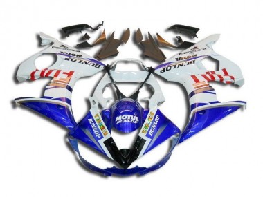 Buy 2003-2005 White Blue Fiat Motul Dunlop Yamaha YZF R6 Bike Fairings