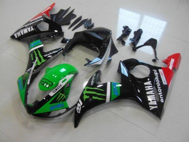 Buy 2003-2005 Green Monster Yamaha YZF R6 Replacement Motorcycle Fairings