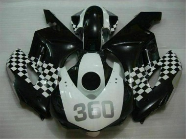 Buy 2004-2005 White Black Honda CBR1000RR Replacement Fairings