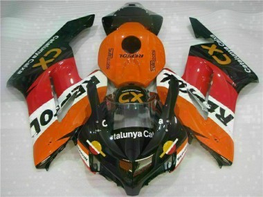 Buy 2004-2005 Orange Repsol CX Honda CBR1000RR Replacement Motorcycle Fairings