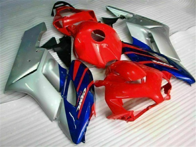 Buy 2004-2005 Red Silver Blue Honda CBR1000RR Motorcycle Fairings Kit