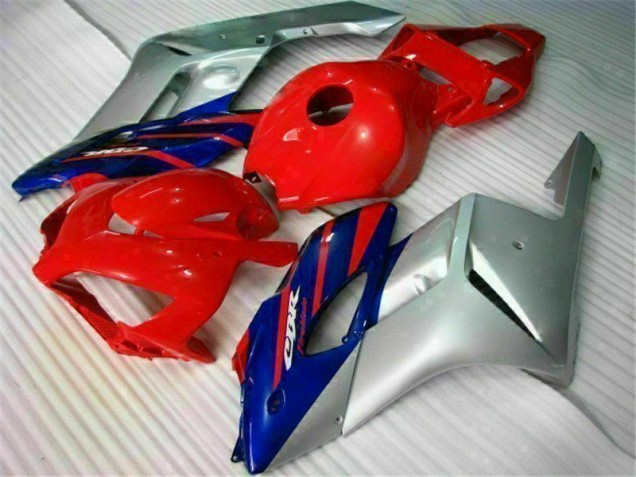 Buy 2004-2005 Red Silver Blue Honda CBR1000RR Motorcycle Fairings Kit