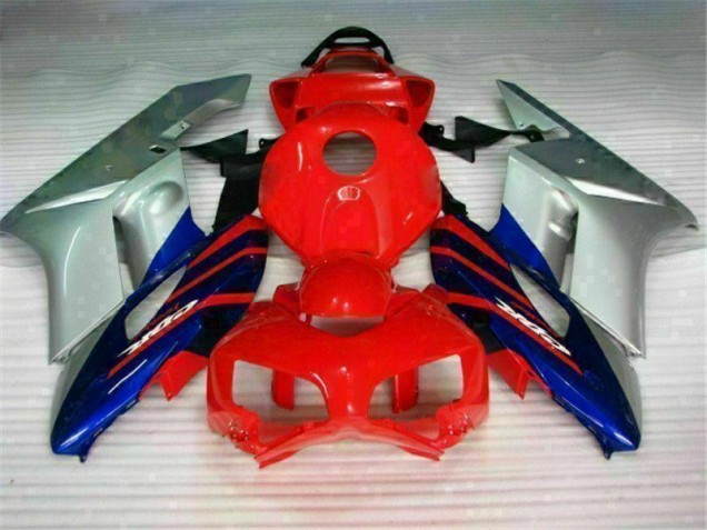 Buy 2004-2005 Red Silver Blue Honda CBR1000RR Motorcycle Fairings Kit