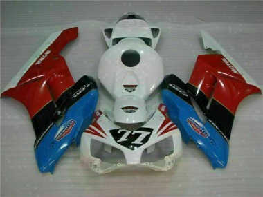 Buy 2004-2005 White Red 77 Honda CBR1000RR Motorcycle Fairing Kits