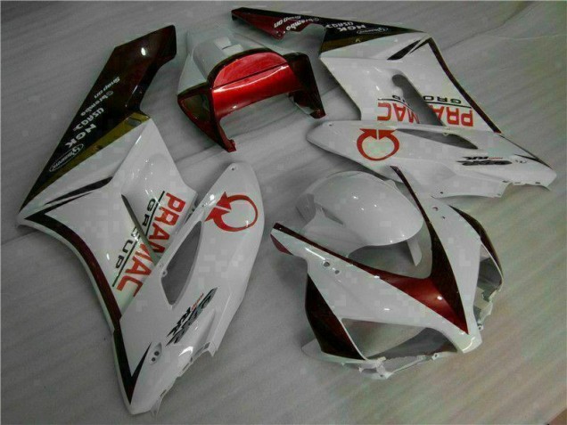 Buy 2004-2005 White Red Honda CBR1000RR Moto Fairings