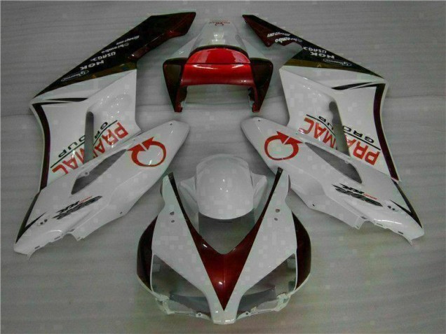 Buy 2004-2005 White Red Honda CBR1000RR Moto Fairings