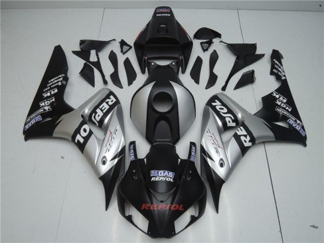 Buy 2004-2005 Black Silver Repsol Honda CBR1000RR Motorcyle Fairings