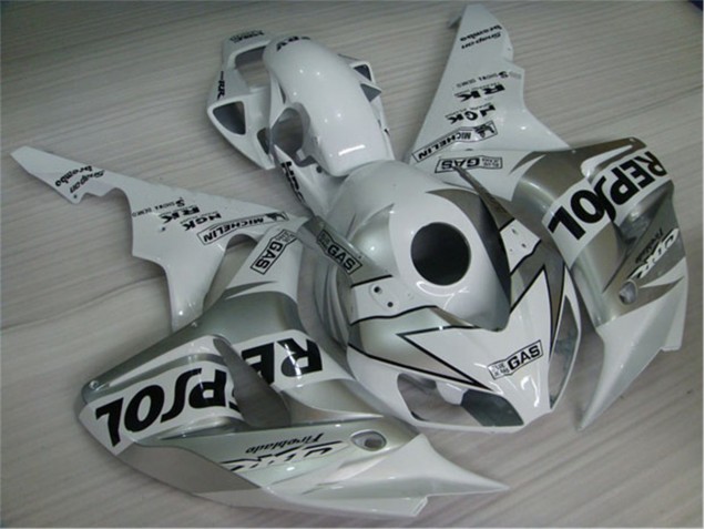 Buy 2004-2005 White Silver Black Repsol Honda CBR1000RR Replacement Fairings