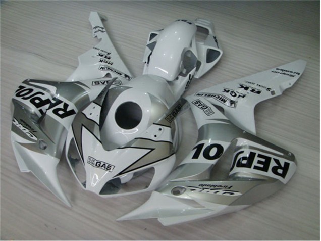 Buy 2004-2005 White Silver Black Repsol Honda CBR1000RR Replacement Fairings