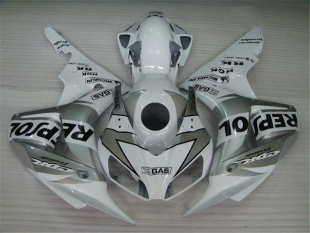 Buy 2004-2005 White Silver Black Repsol Honda CBR1000RR Replacement Fairings