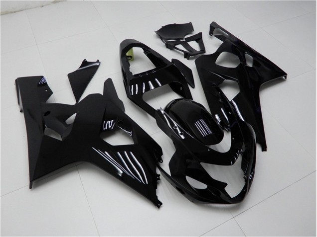 Buy 2004-2005 Glossy Black Suzuki GSXR 600/750 Bike Fairing Kit